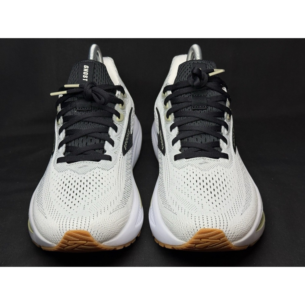 Unisex M9 - Brooks Ghost 17 White Black Tea NEW Run/Walk Neutral - Picture 3 of 9